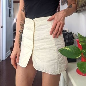 Zara quilted skirt